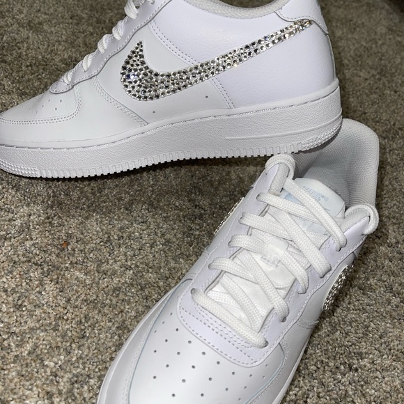 Custom Bling Air Force 1s - Picture 2 of 5